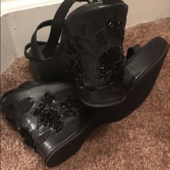Shoes - 🍭🍭Quipid embellished wedges size 8.5🍭🍭